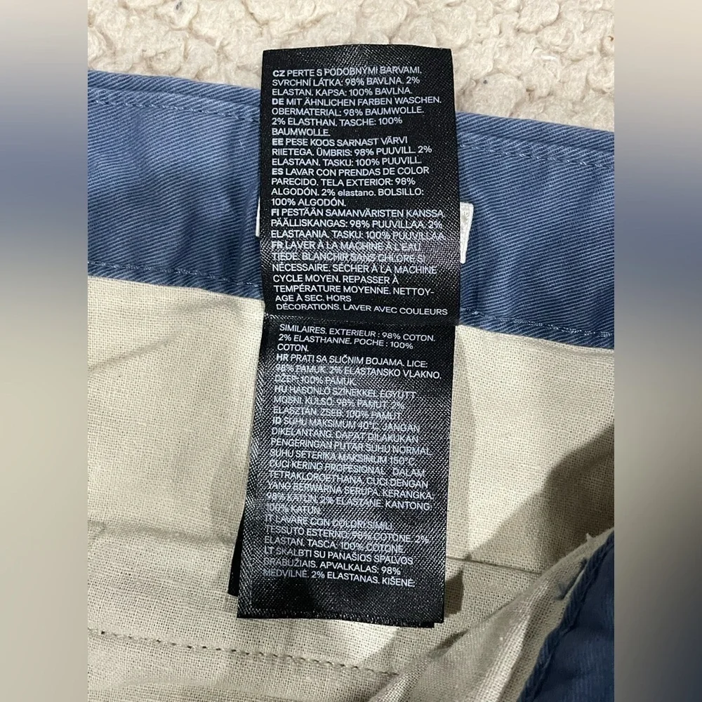 H&M Men's Navy Chinos